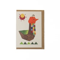 Image 1 of Dual Design Card - Duck Family