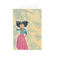 Nikki - HarperIman Greeting Card