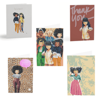 Set of 5 - Variety Pack Bundle- HarperIman Greeting Cards