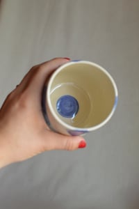 Image 2 of Indigo Strokes Grip Tumbler