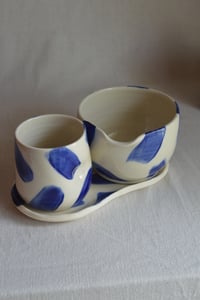 Image 5 of Indigo Strokes Grip Tumbler