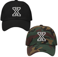 Image 1 of Anabolic X Embroidered Dad Hat Black & Camo