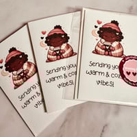 Image 1 of Sending You Warm & Cozy Vibes Greeting Card