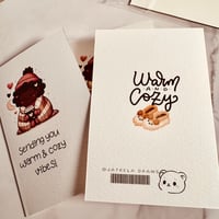 Image 2 of Sending You Warm & Cozy Vibes Greeting Card