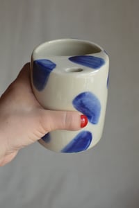 Image 4 of Grip To-Go Sippers - Indigo Strokes