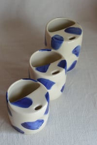 Image 1 of Grip To-Go Sippers - Indigo Strokes