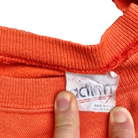 Image 2 of Mewsic - Vintage 90s Orange "Action" Crew Pullover