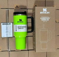 Image 5 of Stanley™️ “NEON GREEN” | 40 Oz. Quencher H2.0 FlowState Tumbler