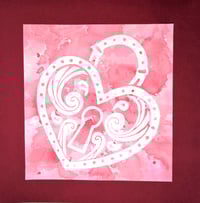 Image 2 of Heart Lock Print