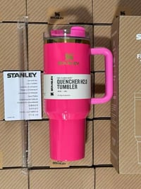 Image 1 of Stanley™️ LIMITED EDITION “WATERMELON RED” | 40. Oz. Quencher H2.0 FlowState Tumbler