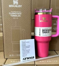 Image 6 of Stanley™️ LIMITED EDITION “WATERMELON RED” | 40. Oz. Quencher H2.0 FlowState Tumbler