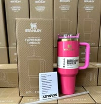 Image 5 of Stanley™️ LIMITED EDITION “WATERMELON RED” | 40. Oz. Quencher H2.0 FlowState Tumbler