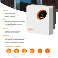 Image 4 of EU Standard Hybrid 6KW to 30KW 48V solar inverter single phase J6KHP