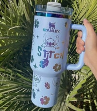 Image 2 of Stanley™️ X LILO & Stitch “BABY BLUE” | 40 Oz. FlowState Tumbler