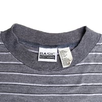 Image 3 of Mewsic - 90s Basic Edition Stripe T (XL)
