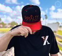 Image 2 of Royalty Division (Black & Red) -  Snapback Hat