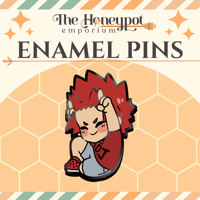 Kirishima Horns Pin