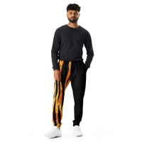 Image 4 of GOLD/BLK MEN JOGGERS