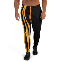 Image 7 of GOLD/BLK MEN JOGGERS