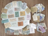 Image 5 of LakoArt 300 Pieces Non-repetitive Inspirational Vintage Journaling Stickers