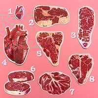 Meat Stickers