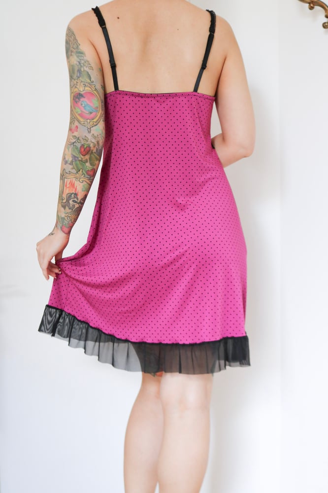 Image of Modern Marylin Monroe Polka Dot Babydoll (large)