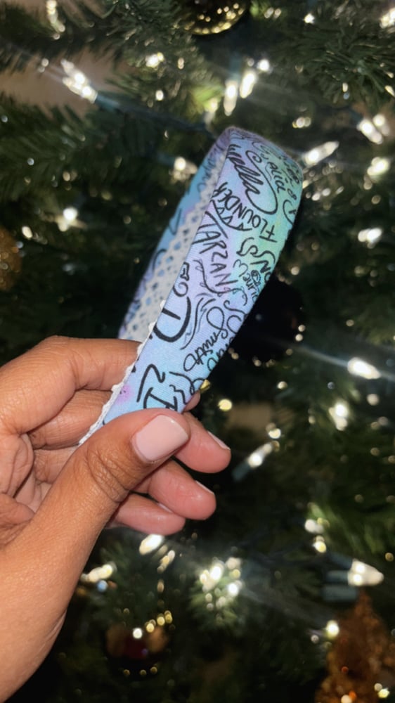 Image of Character autograph headbands