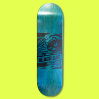 BLACK CAT TEAL GONZ VISION PRINT - 8.5"