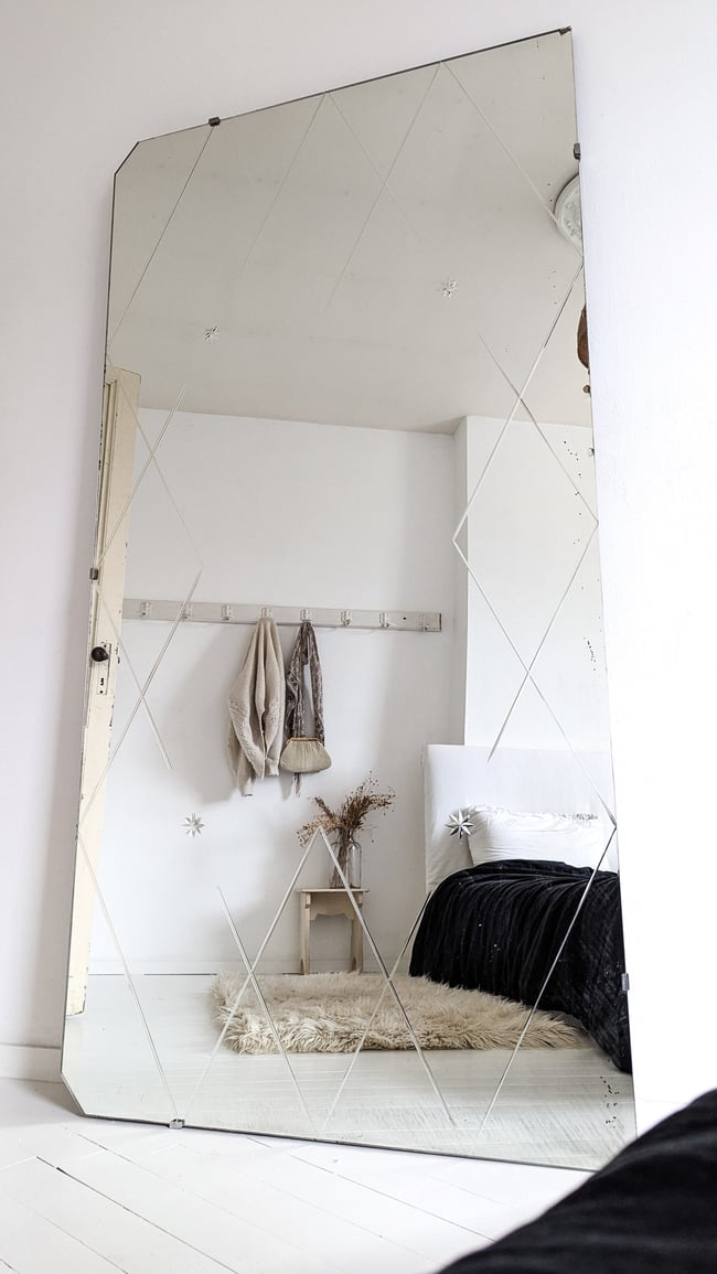 Miroir de brasserie .