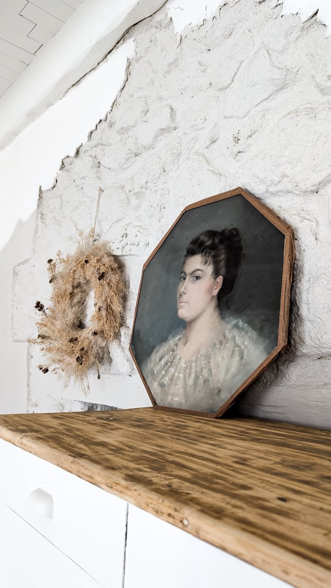 Portrait au pastel. Ancien prix 89€