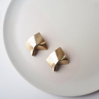 Image 4 of *NEW* Fold Statement Stud Earrings