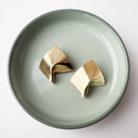 Image 6 of *NEW* Fold Statement Stud Earrings