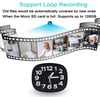 MSL Tuya FHD Wireless Clock Camera 1080P with Motion Detection & WiFi Home Security