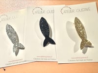 Image 2 of Broche poisson paillettes 