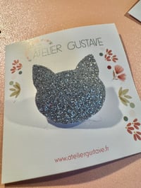 Image 4 of Broche chat paillettes