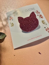 Image 5 of Broche chat paillettes