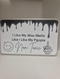 Image 2 of Wax melt Tin & melts 4 Designs - COLLABORATION