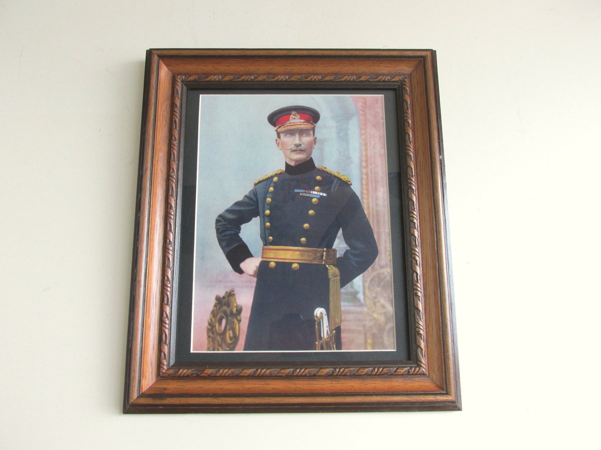 Antique Military Portrait Art Print, Major General A Fitzroy Hart, in ...