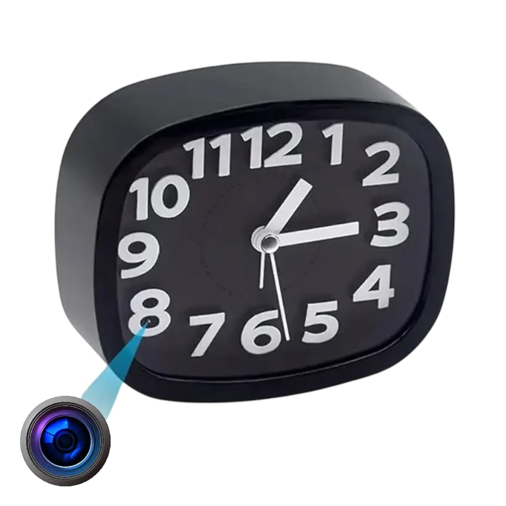 MSL Tuya FHD Wireless Clock Camera 1080P with Motion Detection & WiFi Home Security
