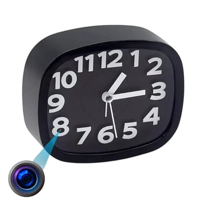 MSL Tuya FHD Wireless Clock Camera 1080P with Motion Detection & WiFi Home Security