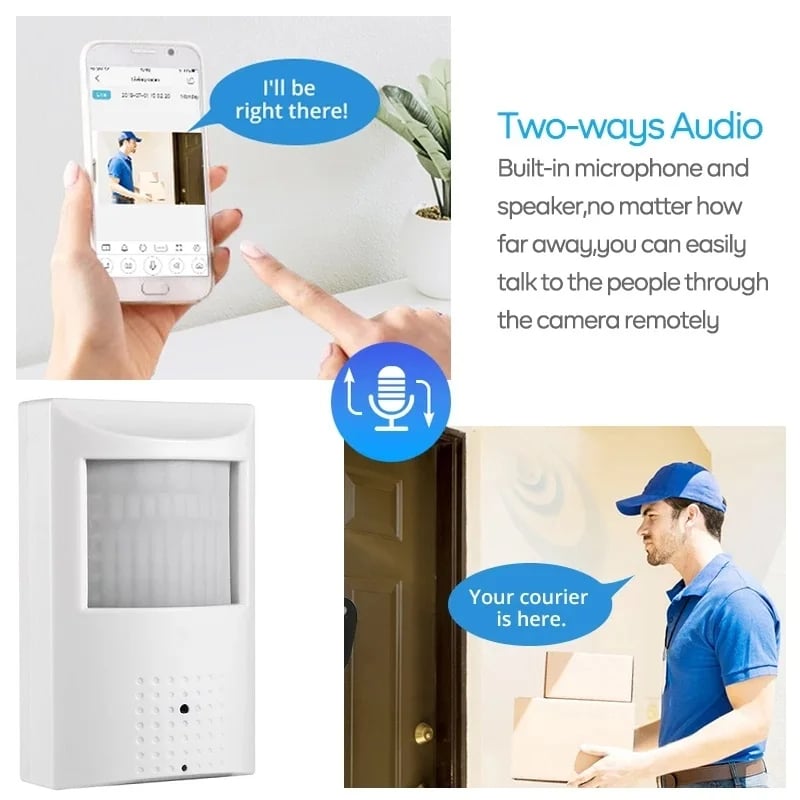 MSL Tuya Smart WiFi IP Camera Indoor Mini Security Cam with Night Vision & Motion Detection