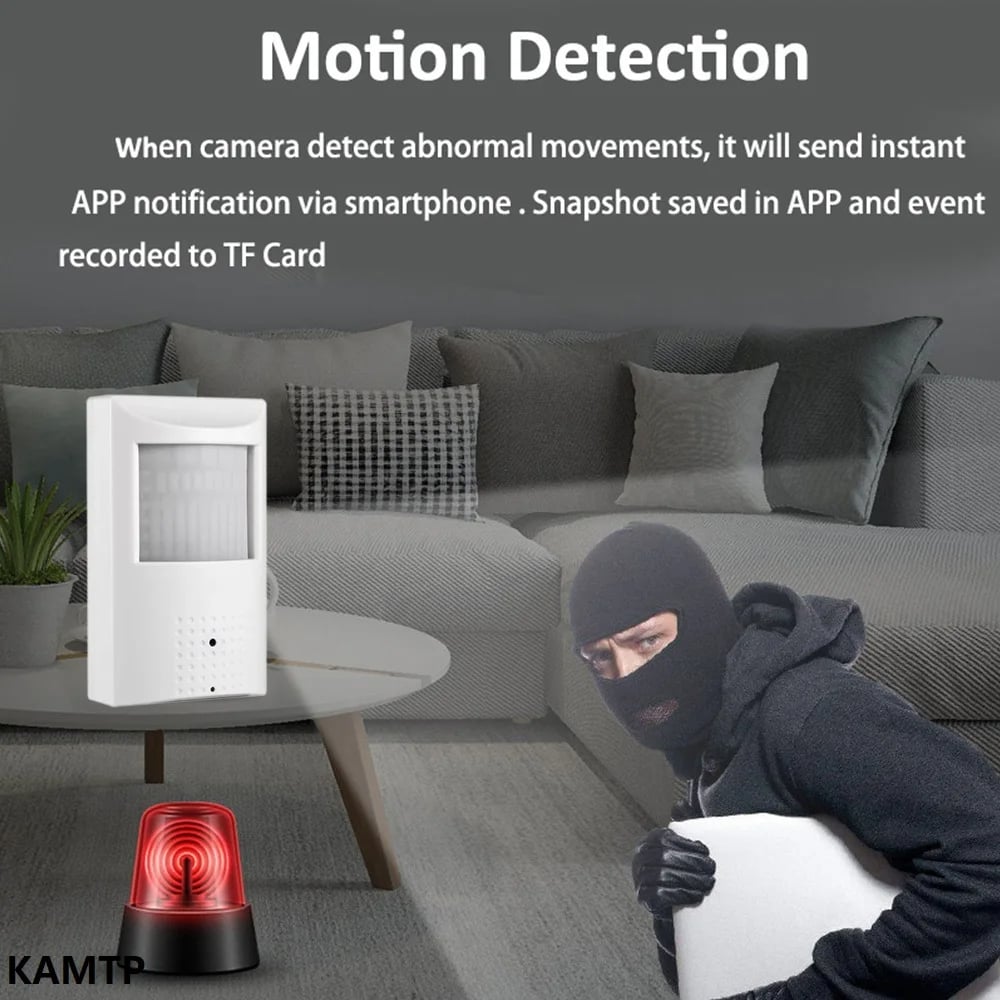 MSL Tuya Smart WiFi IP Camera Indoor Mini Security Cam with Night Vision & Motion Detection