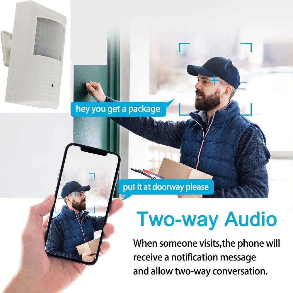 MSL Tuya Smart WiFi IP Camera Indoor Mini Security Cam with Night Vision & Motion Detection