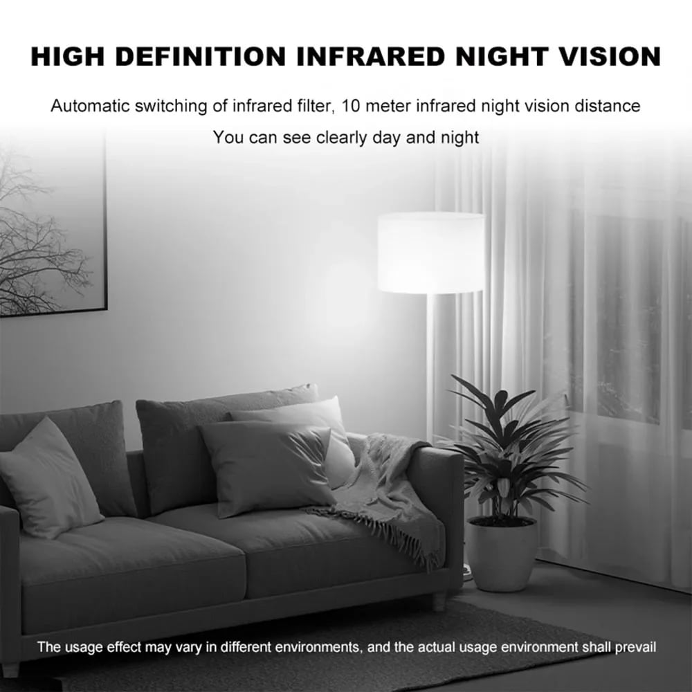 MSL 3MP WiFi Camera Baby Monitor & Pet Security Cam with 2-Way Audio & Night Vision