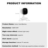 MSL 3MP WiFi Camera Baby Monitor & Pet Security Cam with 2-Way Audio & Night Vision