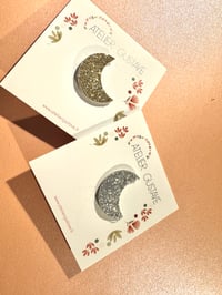 Image 3 of Pin’s lune paillettes