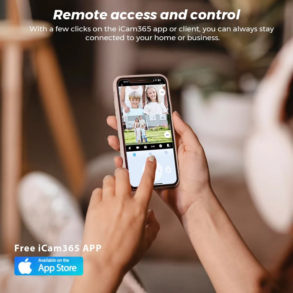 MSL 8MP HD Dual Camera WiFi with AI Human Detection & 10X Zoom