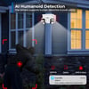 MSL 8MP HD Dual Camera WiFi with AI Human Detection & 10X Zoom