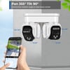 MSL 8MP HD Dual Camera WiFi with AI Human Detection & 10X Zoom