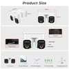 MSL 8MP HD Dual Camera WiFi with AI Human Detection & 10X Zoom